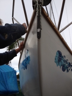 bow with toerail being fitted.JPG