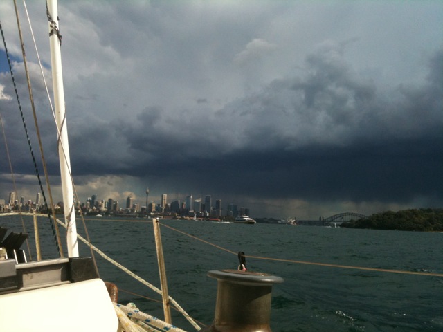 Storm over Sydney whilst on Sea Monkey.JPG