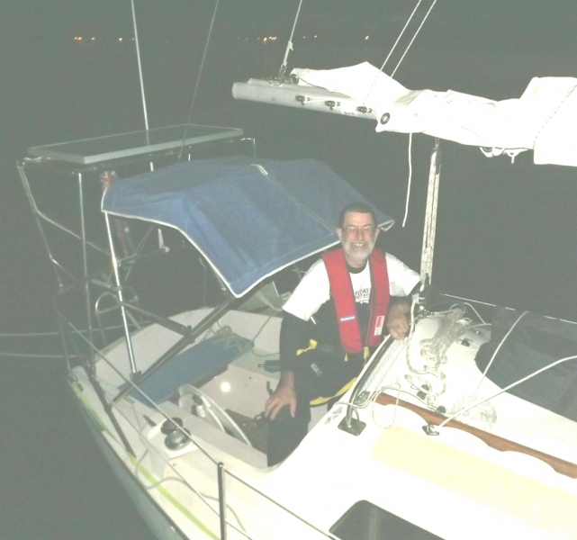 Phillip leaving the Camden Haven at wharf at 0500 hours 5/01/13