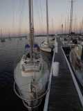 Seaka & Blue Moon on wharf Lake Macquarie Yacht Club.