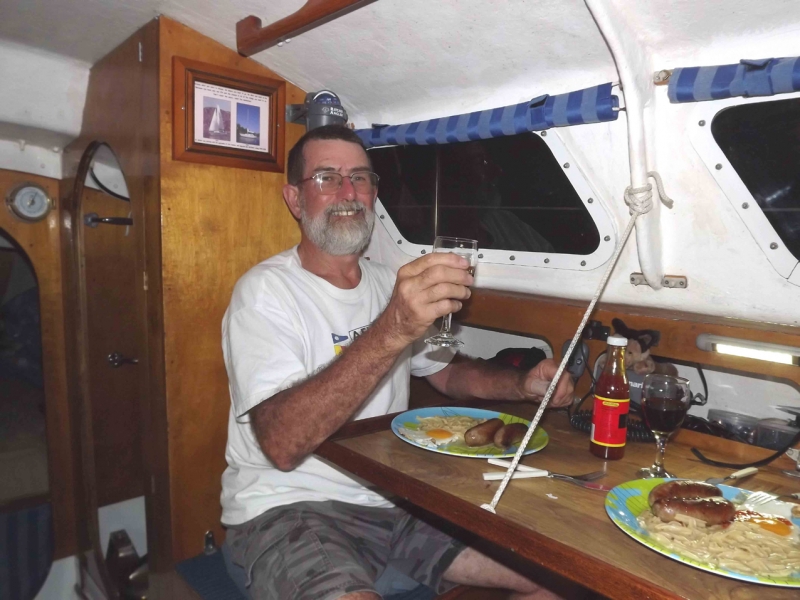 Dinner onboard Seaka, Nelson Bay