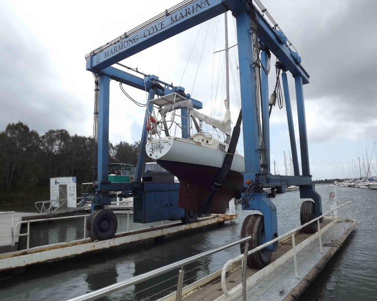 Seaka comes out at Marong Point Marina 1