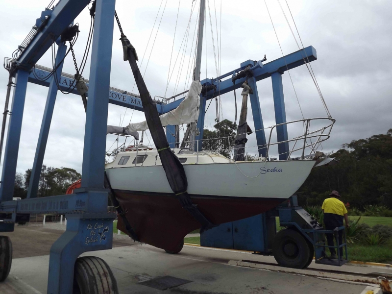 Seaka comes out at Marong Point Marina 2