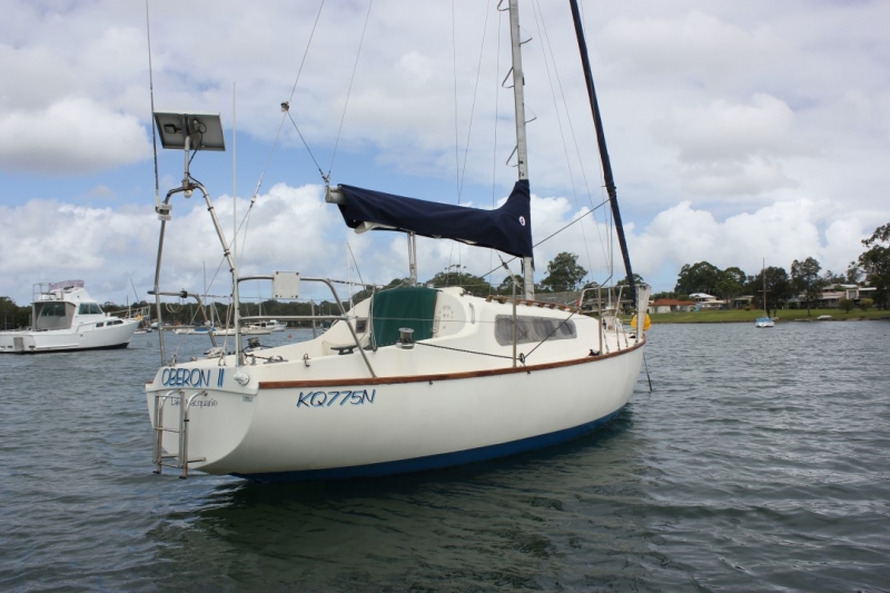 Oberon II Post new Sails, Furler and Boom Cover